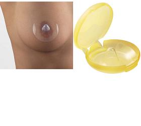 image - 912951771 - Paracapezzoli in silicone morbido e ultrasottile, ideali per facilitare l'allattamento in caso di capezzoli doloranti o appiattiti. - 7871160_1.jpg