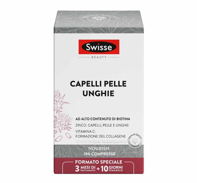 Swisse Beauty Capelli Pelle Unghie 100 Compresse