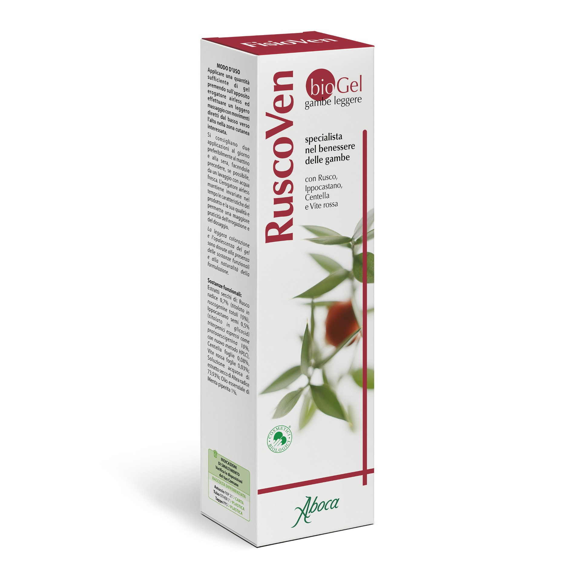 Aboca Ruscoven Biogel Gambe Pesanti 100ml