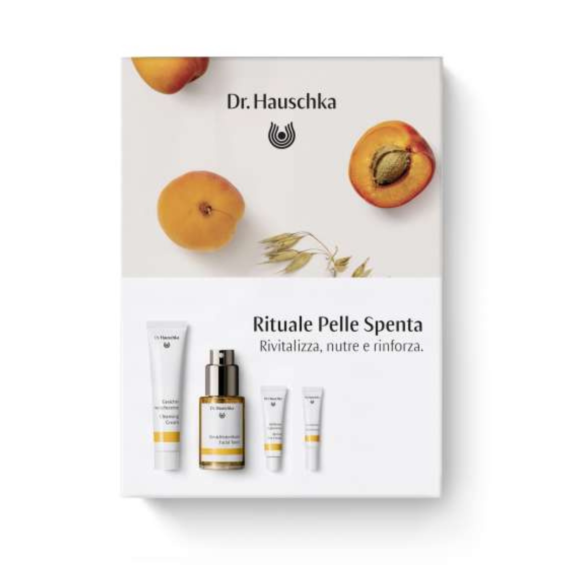 950248928 - DR HAUSCHKA KIT RITUALE GIORNO & NOTTE PELLE SPENTA 1 CREMA DETERGENTE 20 ML + 1 LOZIONE TONIFICANTE + 1 SIERO NOTTE 2,5 ML + 1 CREMA ALBICOCCA GIORNO 5 ML - 4818695_1.jpg