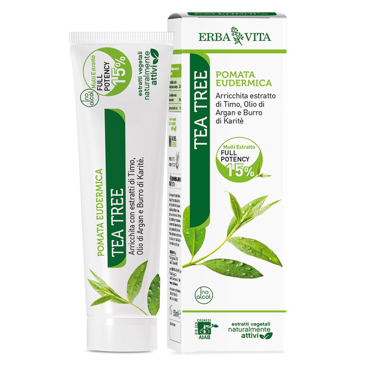 Erba Vita Pomata Eudermica Tea Tree 50ml