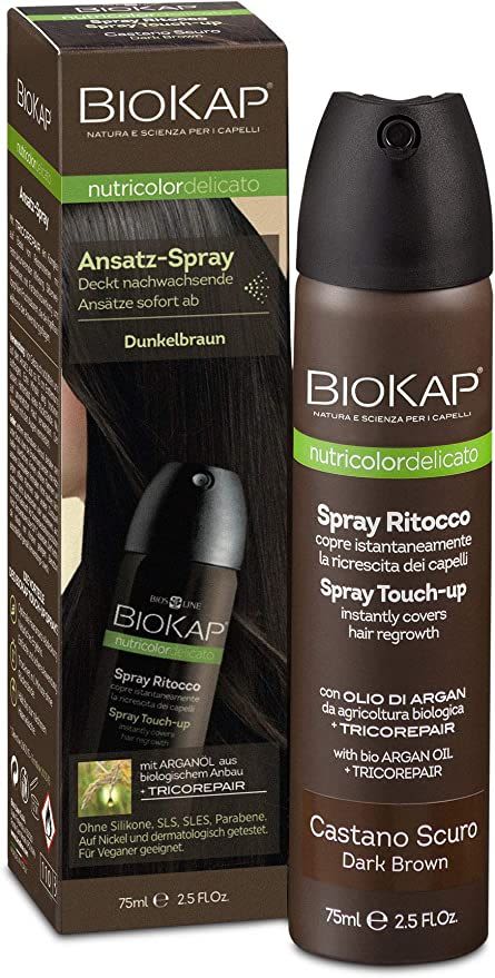 935848489 - Biokap Nutricolor Delicato Spray Ritocco Castano scuro 75ml - 4724015_2.jpg