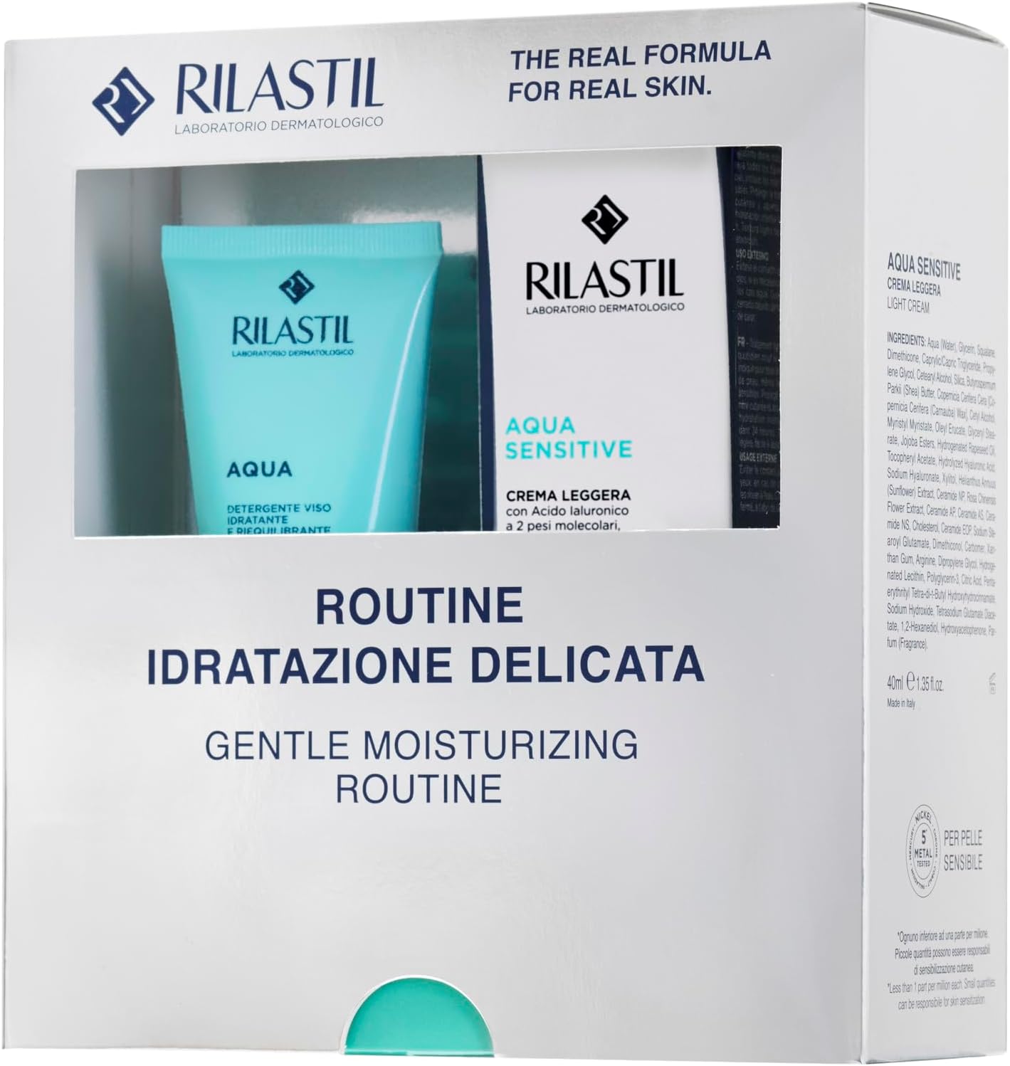 image - 987025640 - RILASTIL COFANETTO NATALE IDRATAZIONE DELICATA 1 RILASTIL AQUA DETERGENTE 50 ML + 1 RILASTIL AQUA SENSITIVE CREMA LEGGERA 40 ML - 4745185_1.jpg