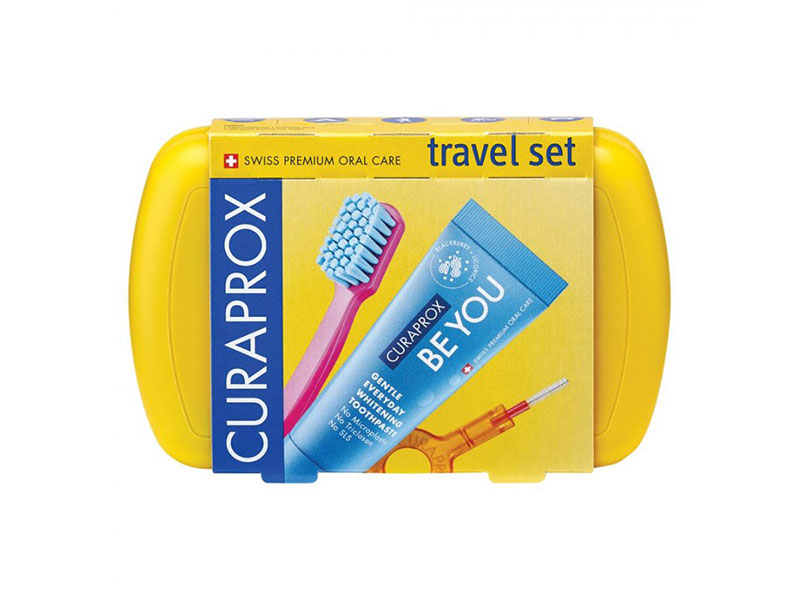 Curaprox Travel Set Yellow