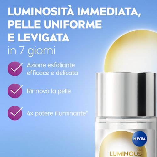 950836383 - NIVEA LUMINOUS 630 SKIN GLOW LOZIONE PERFEZIONANTE 100 ML - 4829540_4.jpg