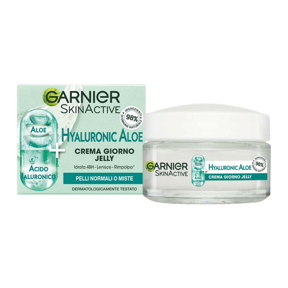 Garnier Skinactive Hyaluronic Aloe Crema Giorno Jelly 50ml