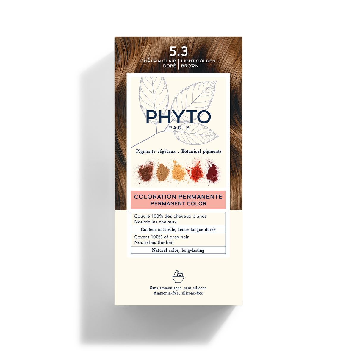 Phyto Phytocolor Kit Colorazione Capelli 5.3 Castano Chiaro Dorato