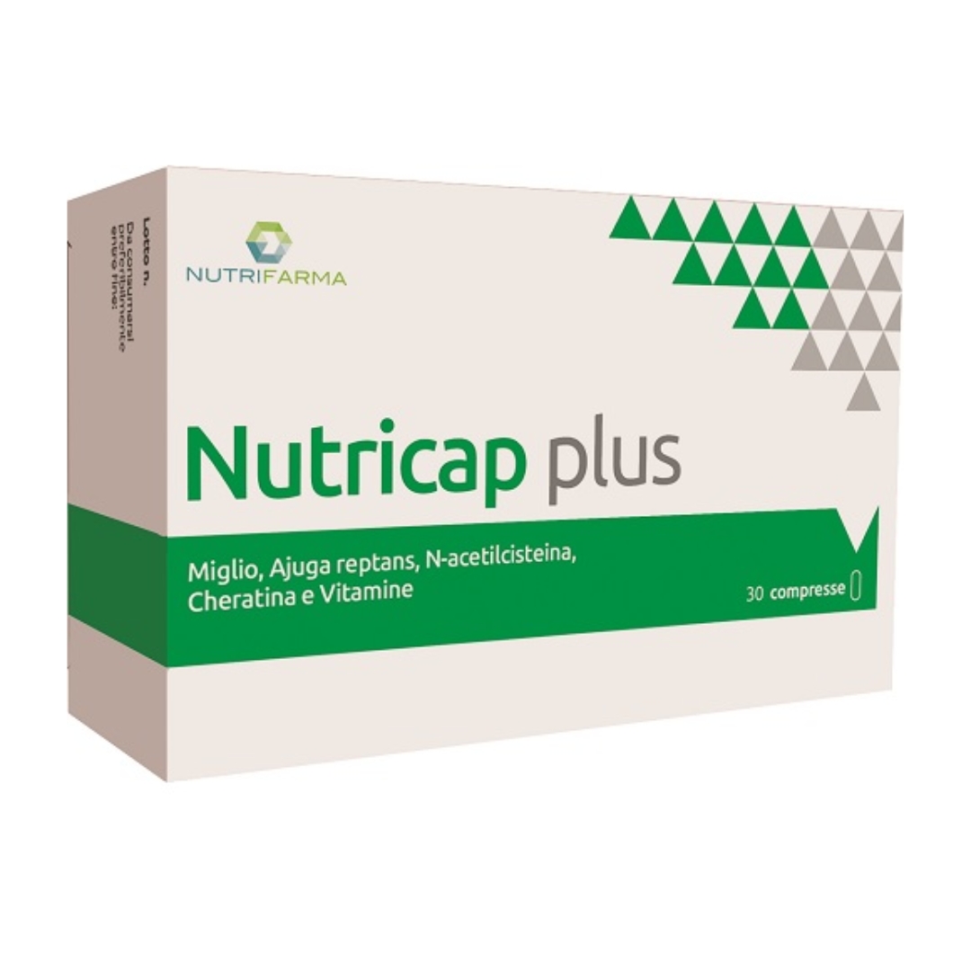 Nutricap Plus Integratore Di Benessere Capelli E Unghie 30 Compresse