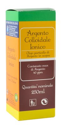 Argento Colloidale Ionico 40ppm 250ml