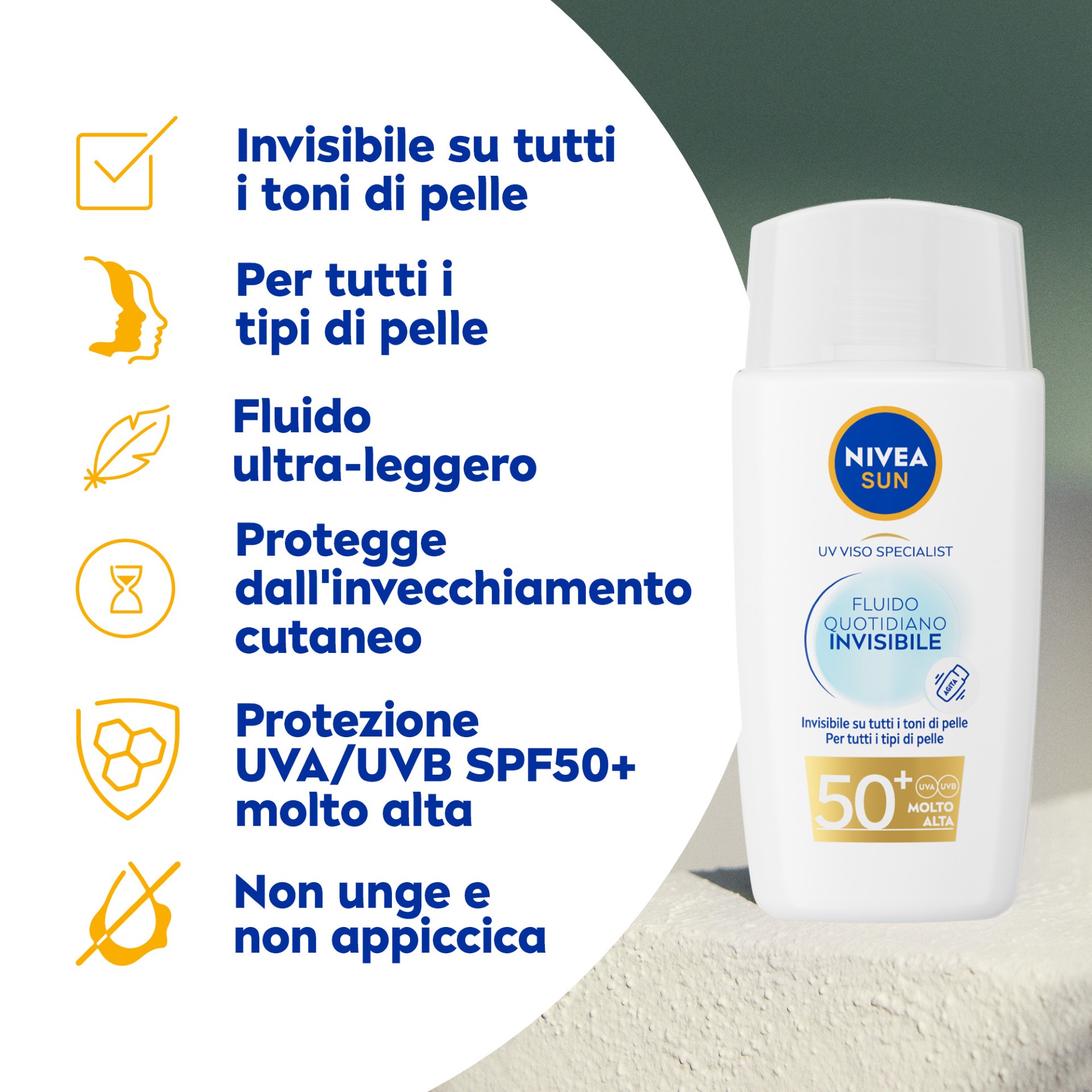 image - 950221046 - NIVEA SUN VISO FLUIDO INVISIBILE SPF50+ 40 ML - 4814465_3.jpg