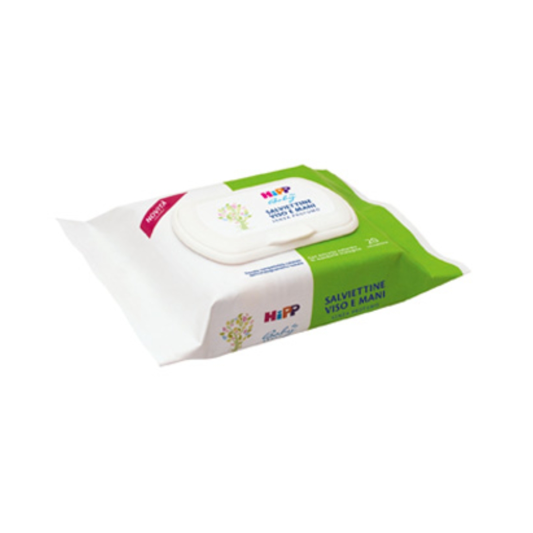 Hipp Salviettine Viso E Mani Igiene Bambino 20 Pezzi