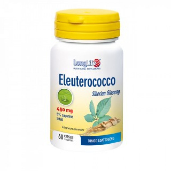 Longlife Eleuterococco Integratore Tonico 60 Capsule