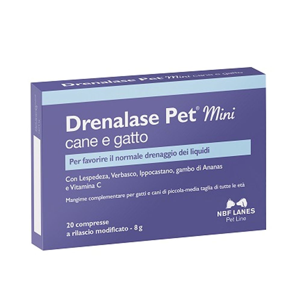 949922138 - DRENALASE PET MINI CANE GATTO 20 COMPRESSE - 0005244_1.jpg