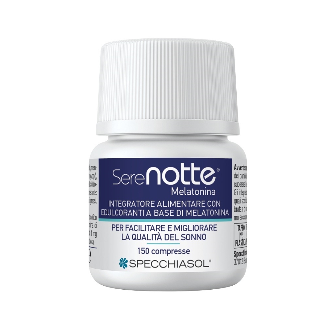 Specchiasol Serenotte Integratore Melatonina 150 Compresse