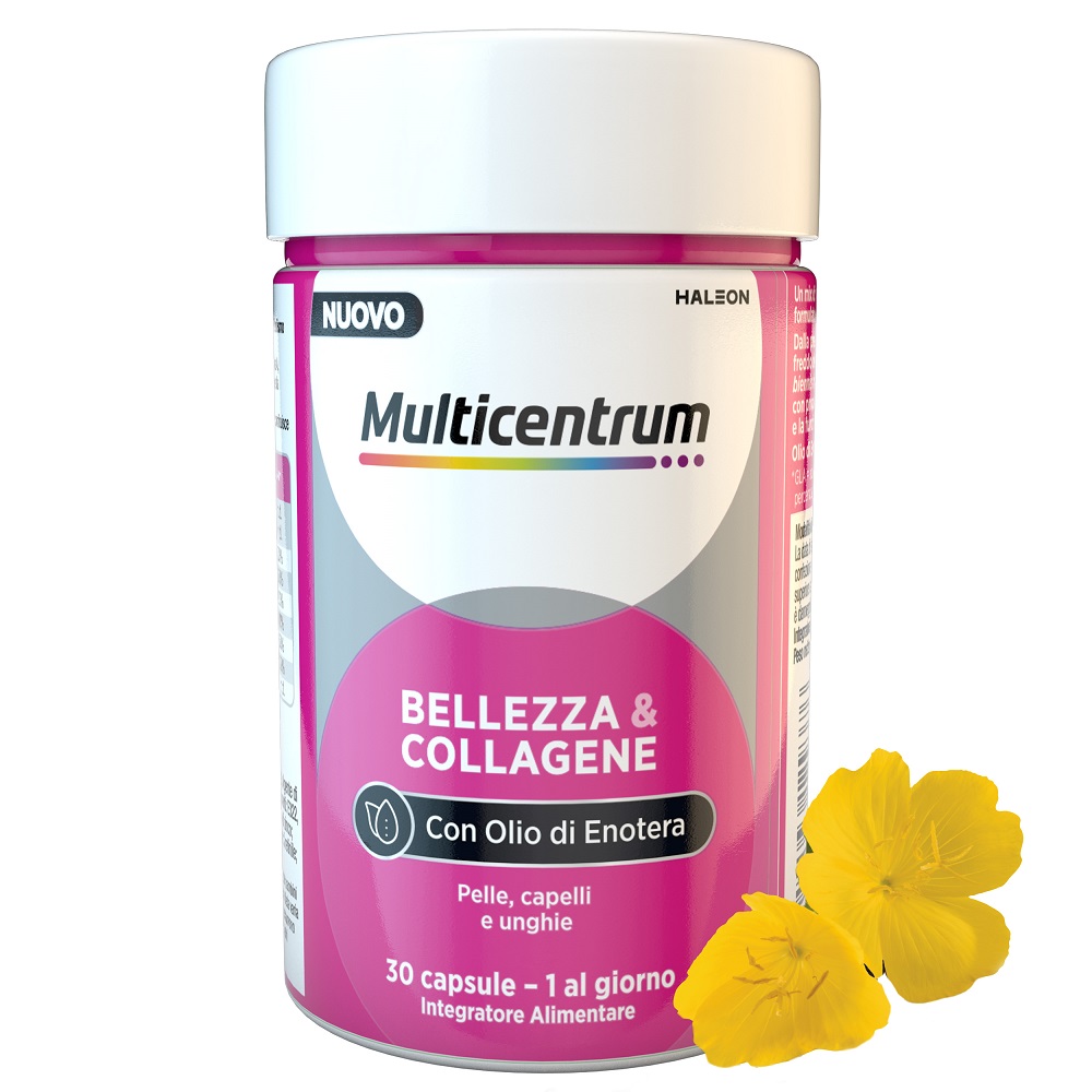 Multicentrum Bellezza E Collagenee Integratore Pelle, Capelli E Unghie 30 Capsule