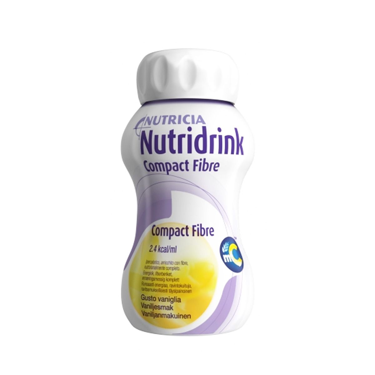 Nutricia Nutridrink Compact Fibre Vaniglia 4x125ml