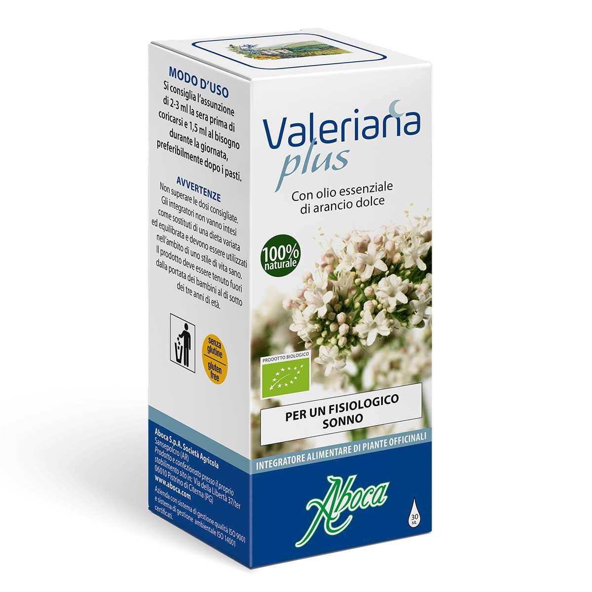 Aboca Valeriana Plus Integratore Sonno Gocce 30ml