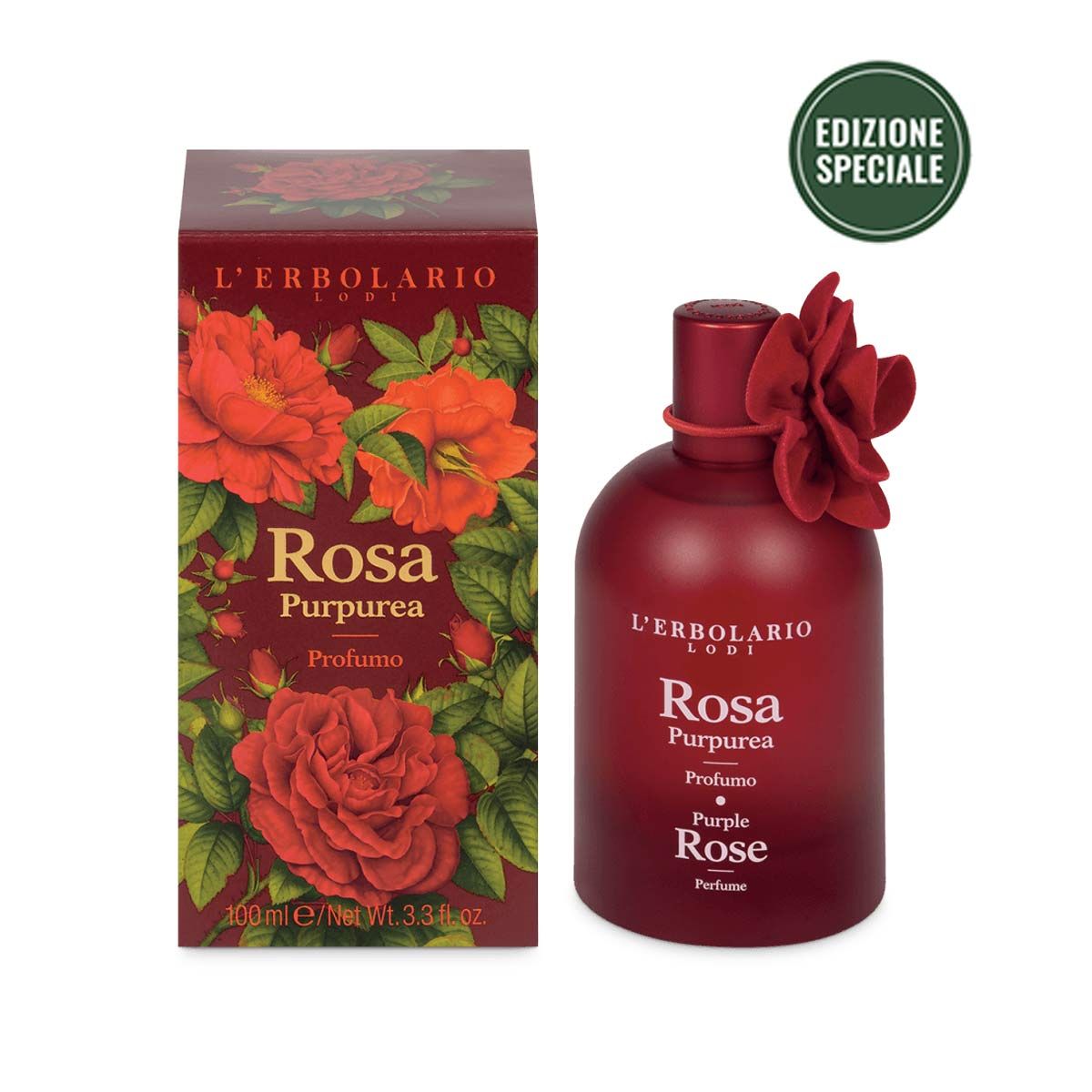 L'erbolario Rosa Purpurea Profumo 100ml