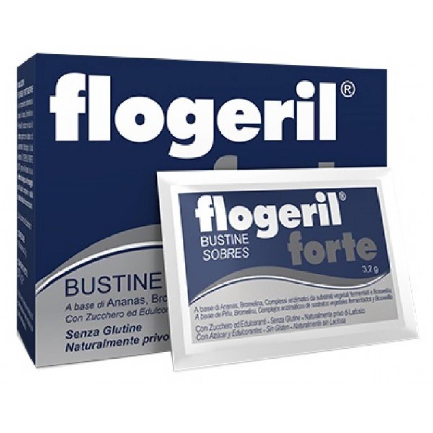 Flogeril Forte Integratore Di Bromelina 20 Bustine