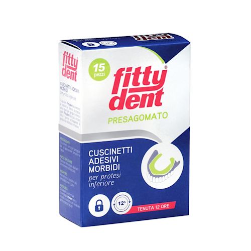 image - 901656177 - Cuscinetti adesivi presagomati per protesi dentarie, ideali per garantire una tenuta stabile nelle protesi inferiori, anche con gengive piatte. - 4798210_2.jpg