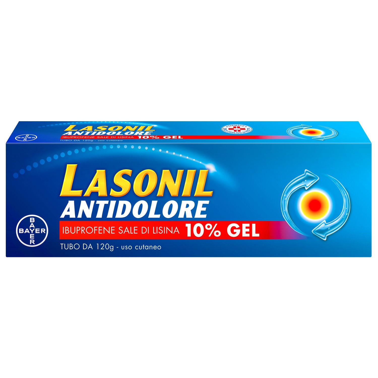 Lasonil Antidolorifico Gel Antidolorifico Anti-infiammatorio Dolori Muscolari E Articolari 120g