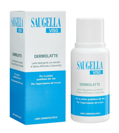 907100996 - Saugella Viso Dermolatte Detergente con Estratti di Salvia e Camomilla 200ml - 7873058_1.jpg