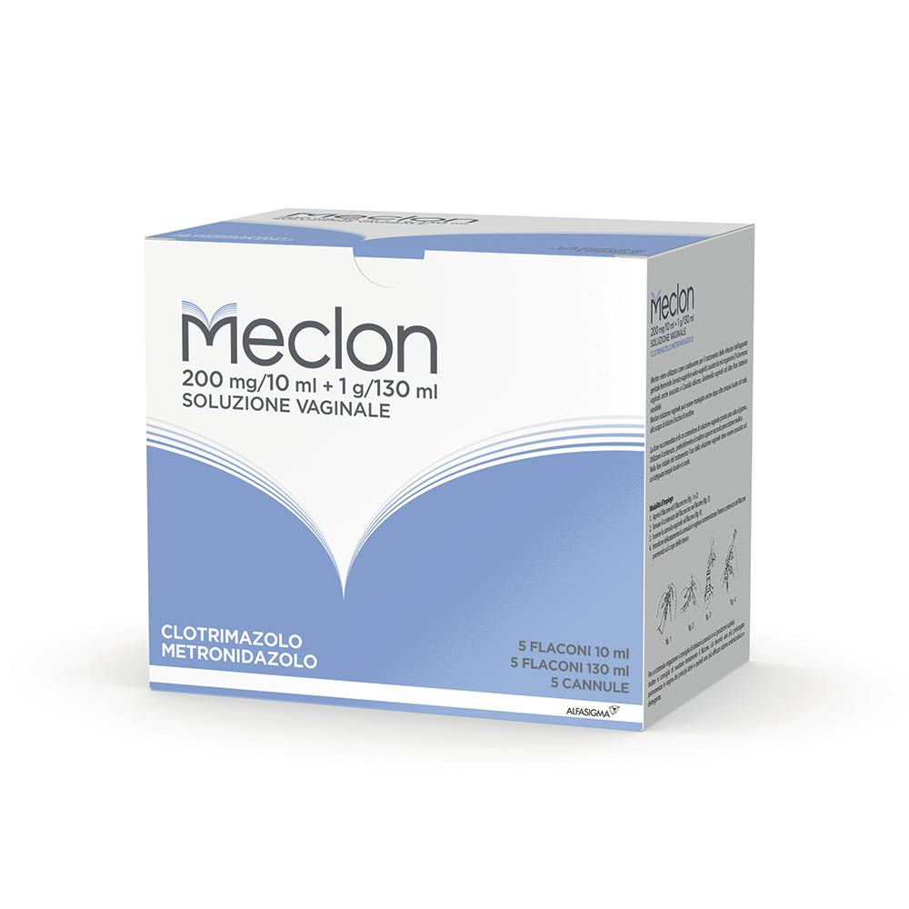 Meclon Soluzione Vaginale 5 Canule