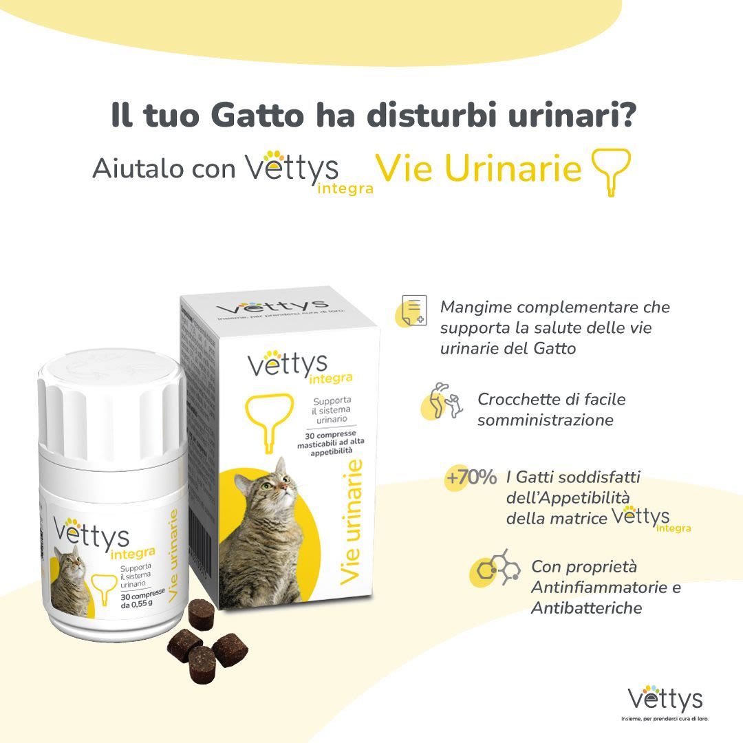 image - 983705575 - Vettys Integra Vie Urinarie Gatto 30 compresse - 0005304_4.jpg