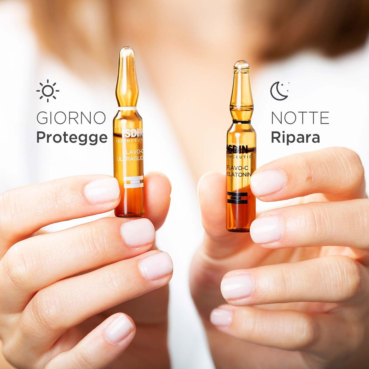 image - 941801452 - Isdin Flavo C Melatonin Day e Night Siero viso 10 fiale - 7893910_3.jpg