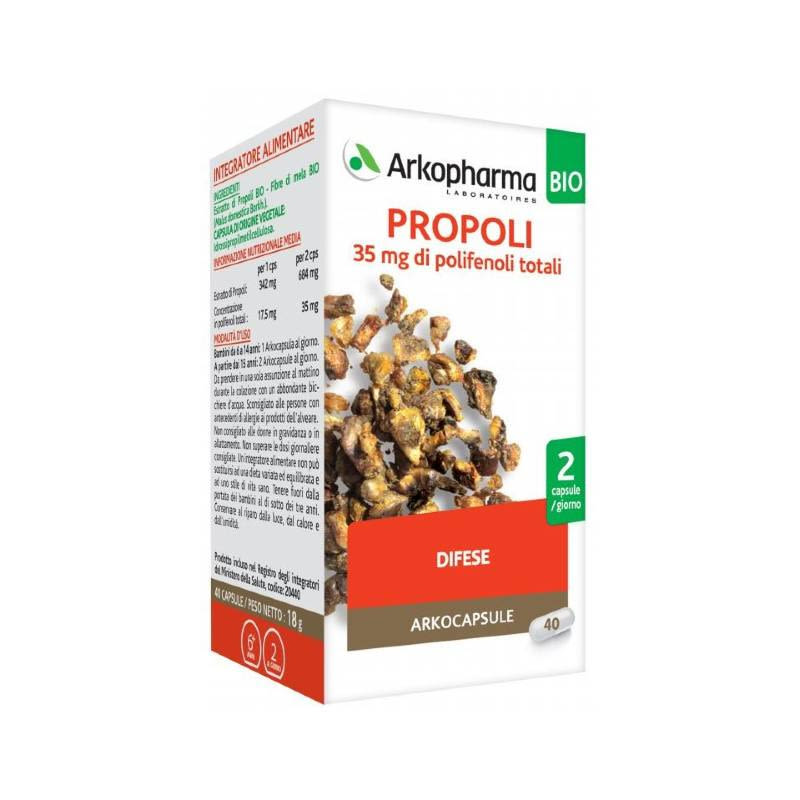 976864355 - Arkopharma Propoli Bio Integratore difese 40 arkocapsule - 4733862_2.jpg