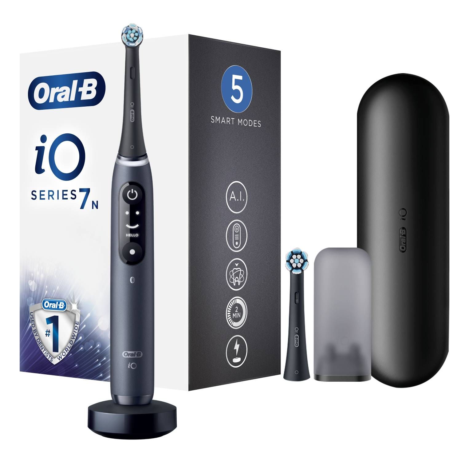 Oral-b Io Series 7n Black Spazzolino Elettrico