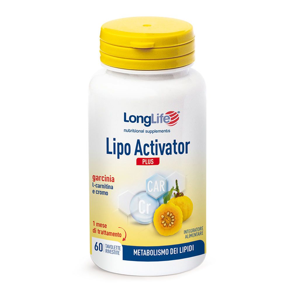 Longlife Lipo Activator Plus Integratore Metabolico 60 Tavolette