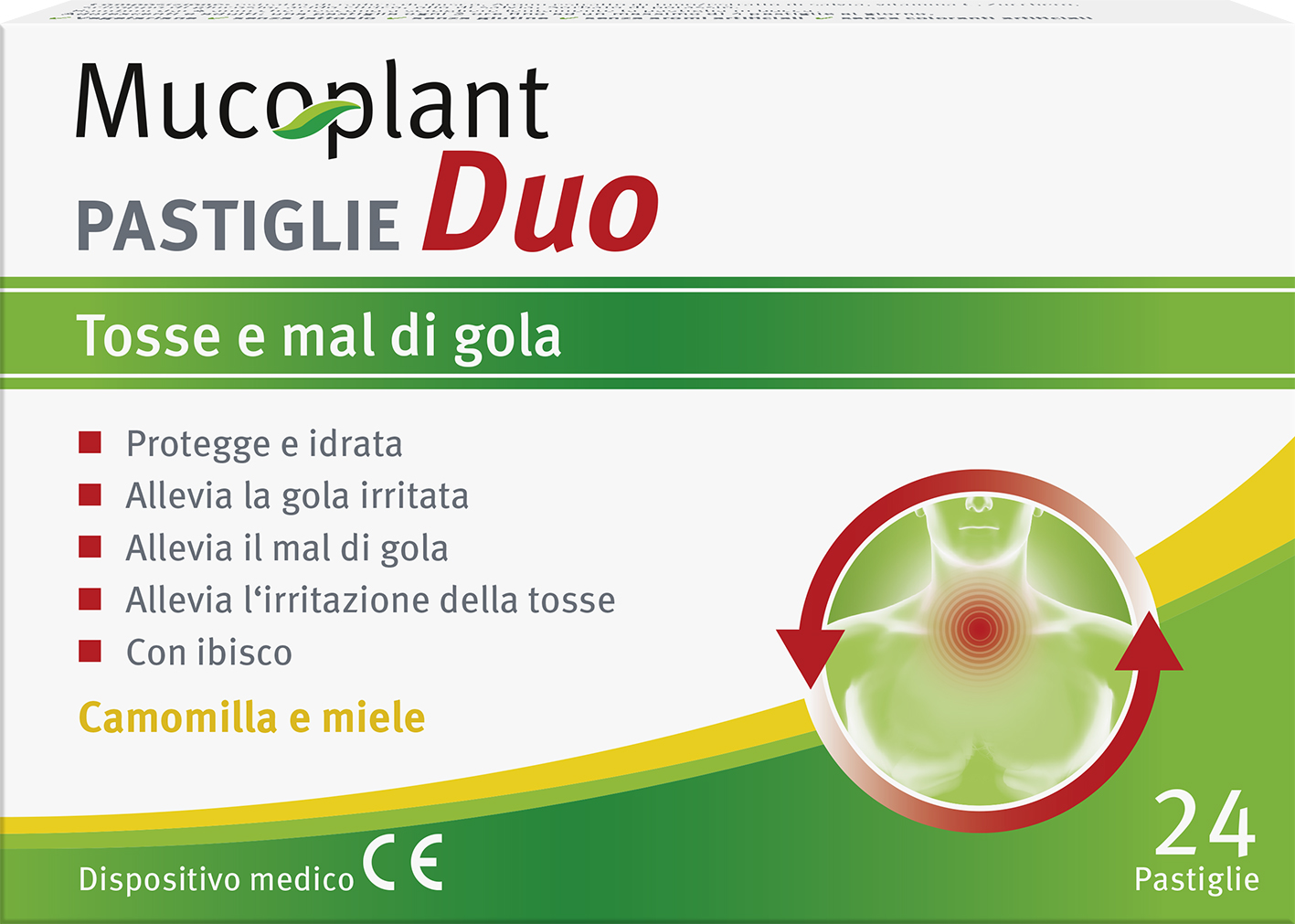 Mucoplant 24 Pastiglie Camomilla E Miele