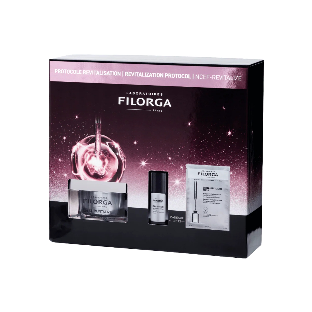 image - 950965246 - Cofanetto skincare anti-et&agrave; completo che combina crema, siero e maschera per un&rsquo;azione rivitalizzante globale su rughe, tono e luminosit&agrave;. - 4840521_1.jpg