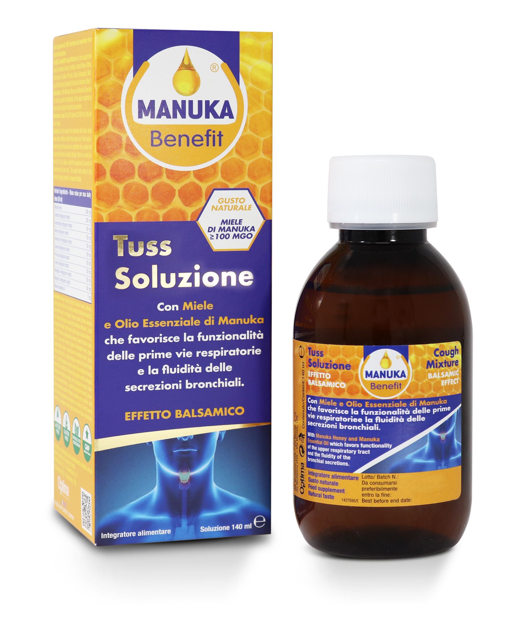 Manuka Benefit Tuss Soluzione Tosse 140ml