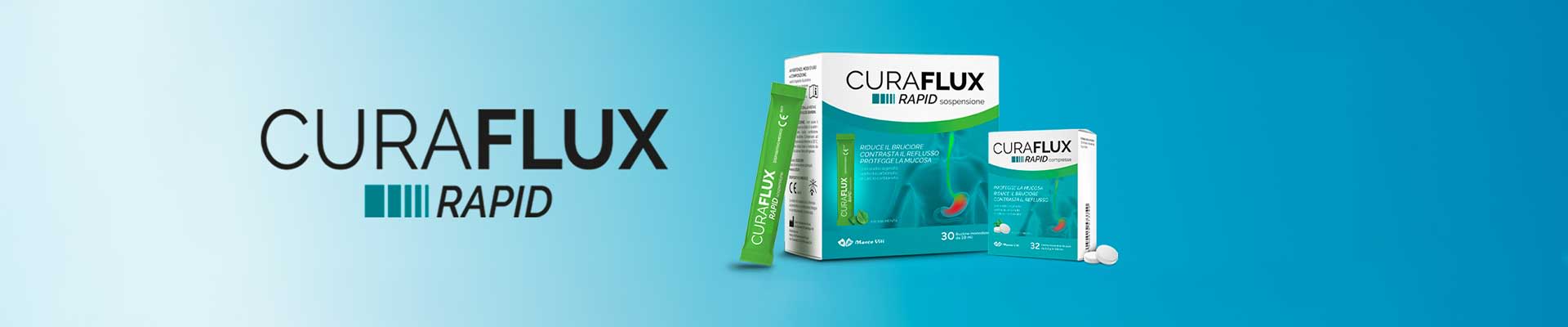 Landing Curaflux Rapid