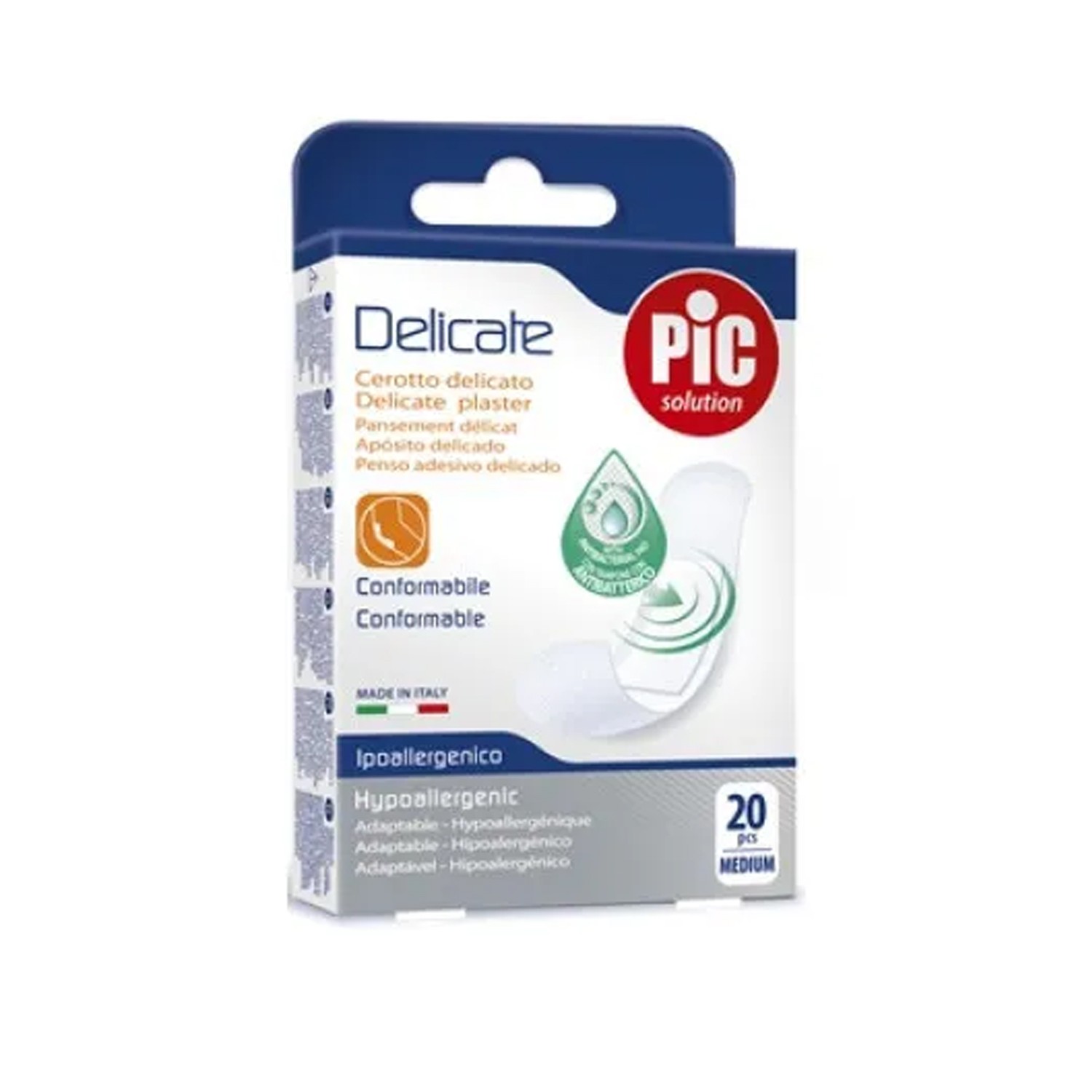 image - 926522867 - Cerotto in tessuto non tessuto con tampone antibatterico, delicato sulla pelle, conformabile, ipoallergenico, morbido e traspirante. - 7864668_2.jpg