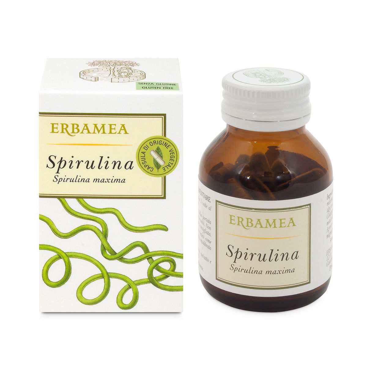 Spirulina Integratore Polivalente 50 Capsule Vegetali