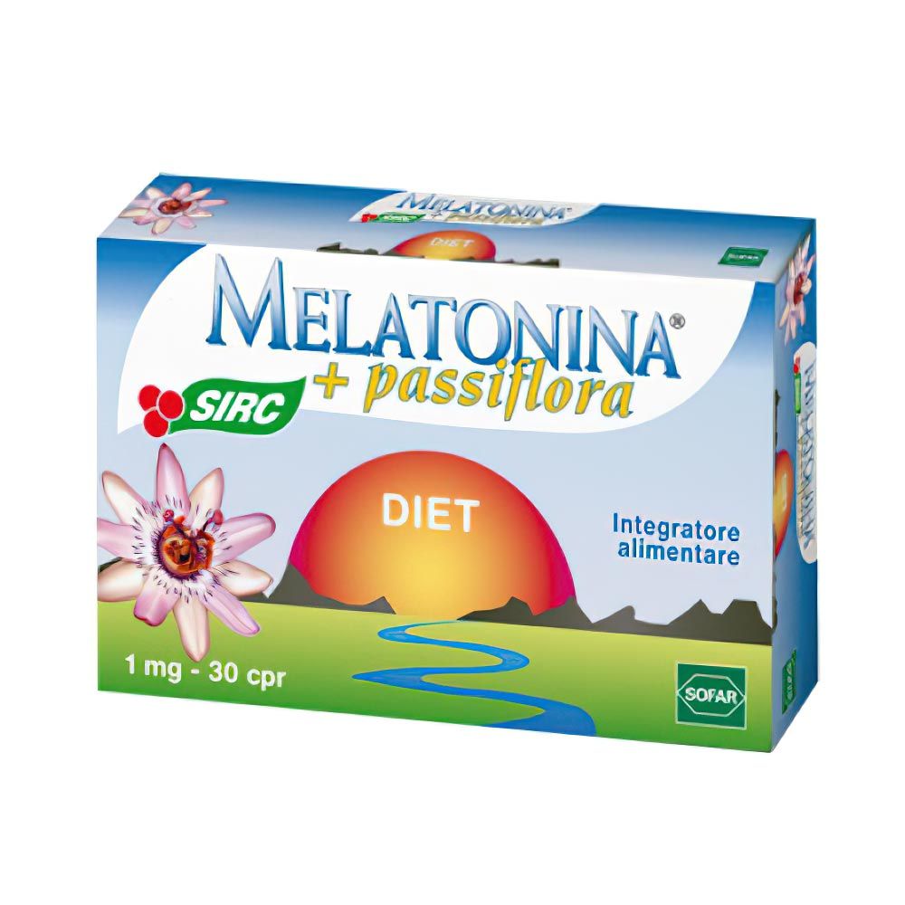 Melatonina Diet Integratore Sonno 30 Compresse