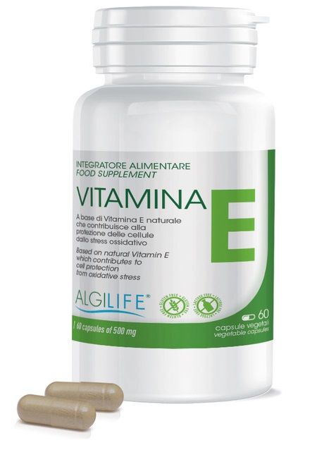 Vitamina E Integratore Anti ossidante 60 Capsule