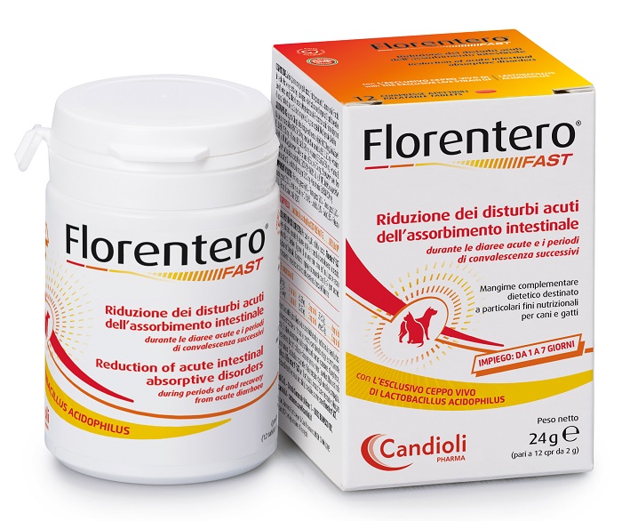 Florentero Fast Complemento Alimentare Per Cani E Gatti 12 Compresse