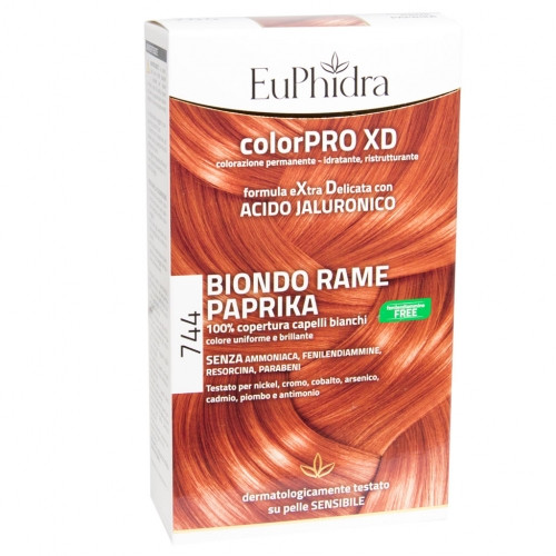 Euphidra Colorpro Xd Tinta Per Capelli Biondo Rame Paprika 744