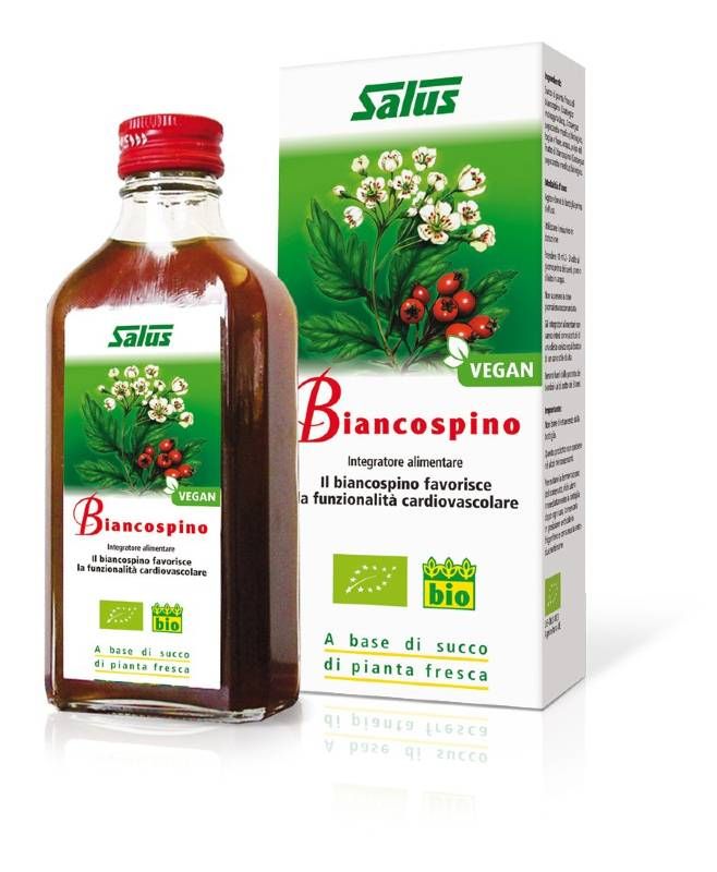 Biancospino Succo Bio 200ml