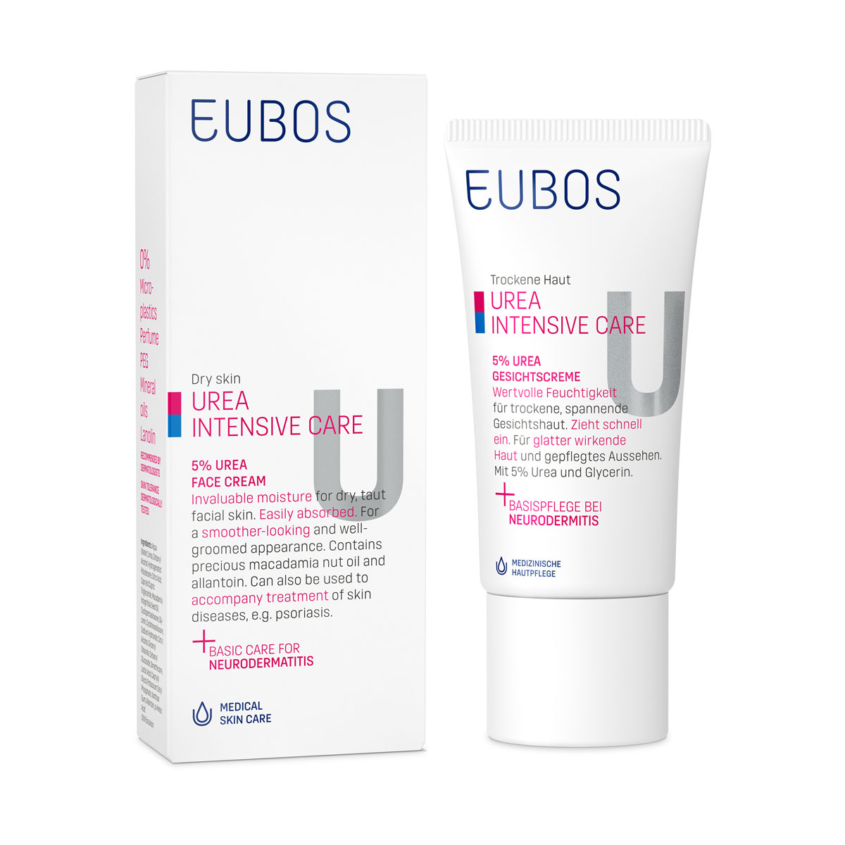 Eubos Urea 5% Crema idratazione viso 50ml