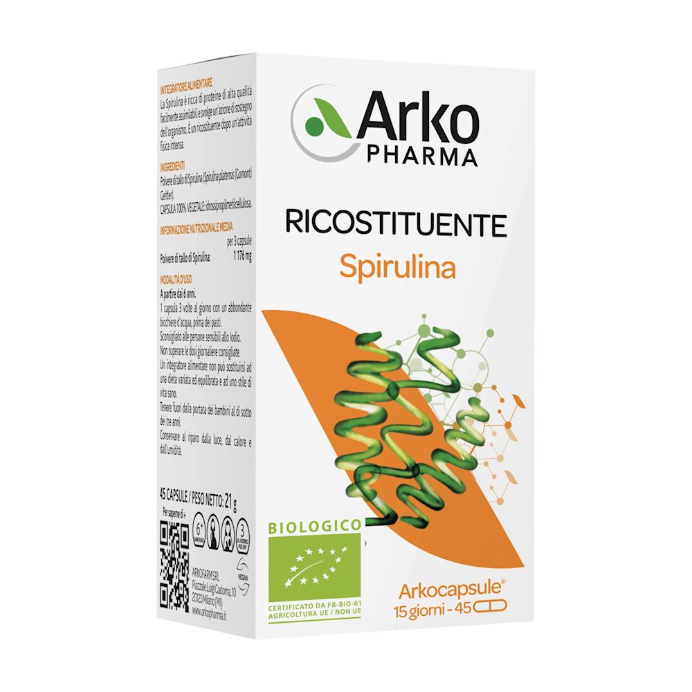 image - 974985816 - ARKO CAPSULE SPIRULINA BIO 45 CAPSULE - 4731798_4.jpg