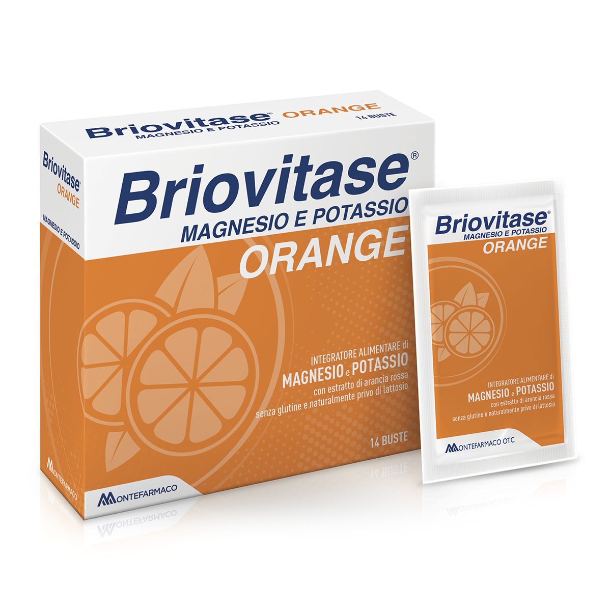 Briovitase Orange Integratore Di Magnesio E Potassio 14 Bustine