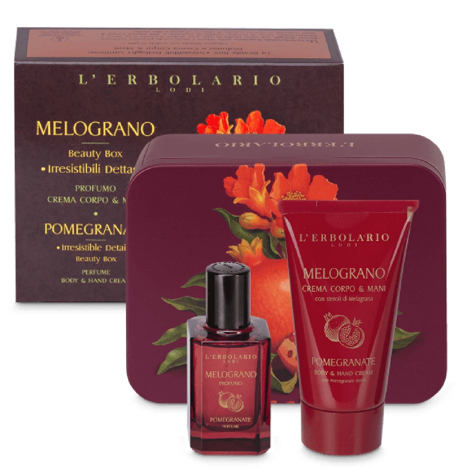 L'erbolario Melograno Beauty Box Irresistibili 2 Pezzi