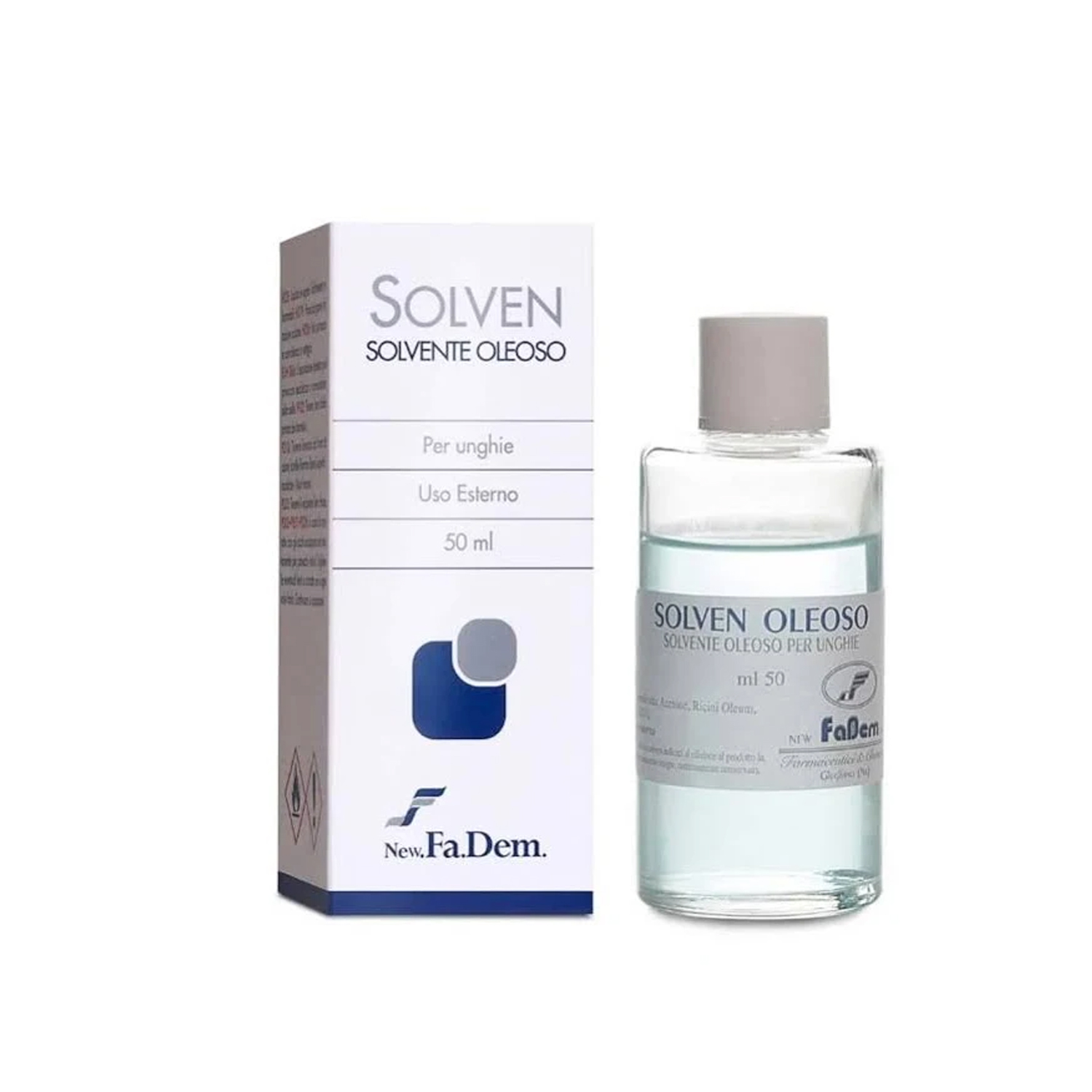 image - 901548610 - Acetone oleoso da 50ml con astuccio, ideale per rimuovere smalti e sostanze decorative dalle unghie. - 7876473_2.jpg