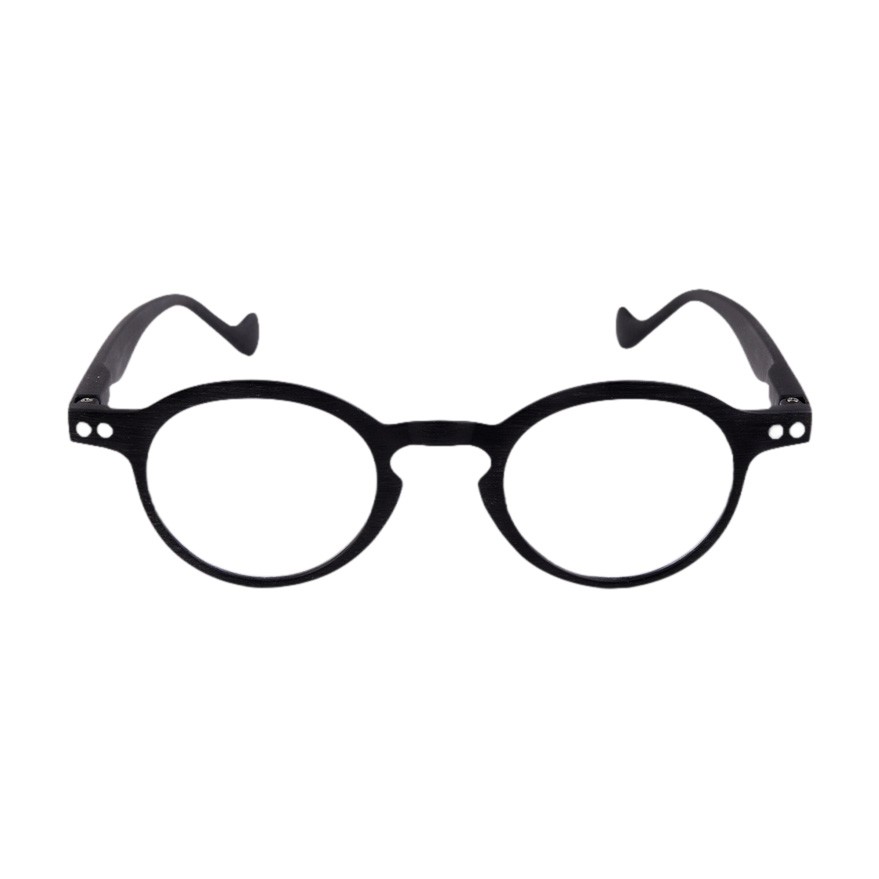 image - 941183129 - Occhiale da lettura con montatura effetto legno nero, ideale per migliorare la visione da vicino e la lettura di piccoli caratteri. - 4875125_2.jpg
