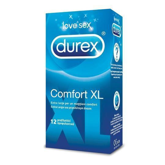 Durex Comfort Extra Large 12 Preservativi